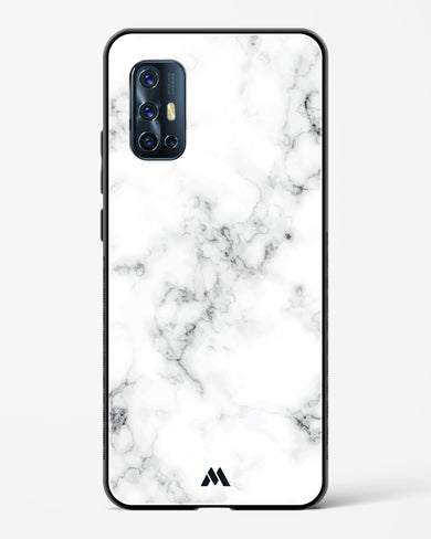 Bleached Bone Marble Glass Case Phone Cover (Vivo)