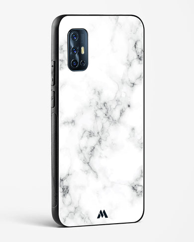 Bleached Bone Marble Glass Case Phone Cover (Vivo)