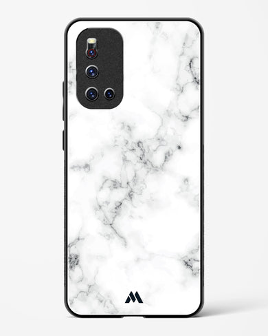 Bleached Bone Marble Glass Case Phone Cover (Vivo)