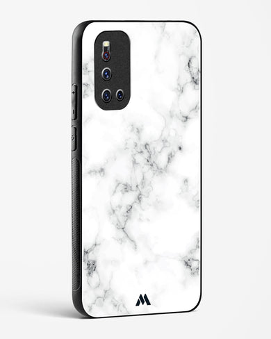 Bleached Bone Marble Glass Case Phone Cover (Vivo)