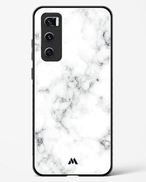 Bleached Bone Marble Glass Case Phone Cover-(Vivo)