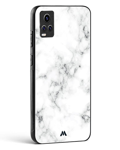 Bleached Bone Marble Glass Case Phone Cover (Vivo)