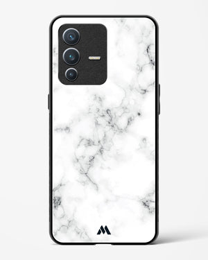 Bleached Bone Marble Glass Case Phone Cover-(Vivo)