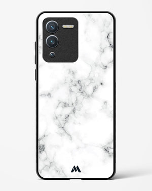 Bleached Bone Marble Glass Case Phone Cover-(Vivo)