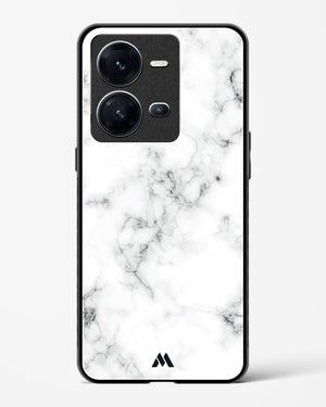 Bleached Bone Marble Glass Case Phone Cover (Vivo)