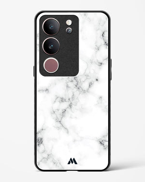 Bleached Bone Marble Glass Case Phone Cover (Vivo)