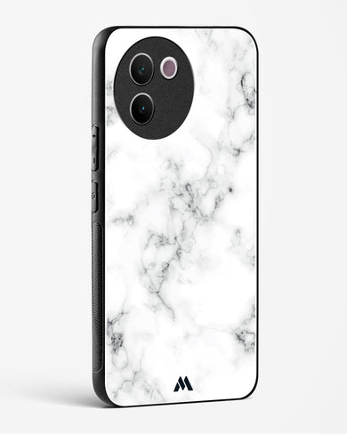 Bleached Bone Marble Glass Case Phone Cover (Vivo)