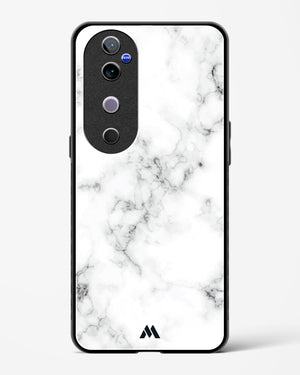 Bleached Bone Marble Glass Case Phone Cover (Vivo)