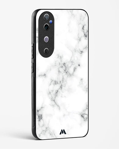 Bleached Bone Marble Glass Case Phone Cover (Vivo)