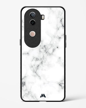 Bleached Bone Marble Glass Case Phone Cover (Vivo)