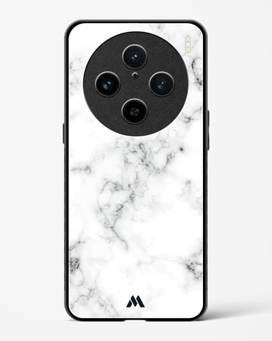 Bleached Bone Marble Glass Case Phone Cover (Vivo)