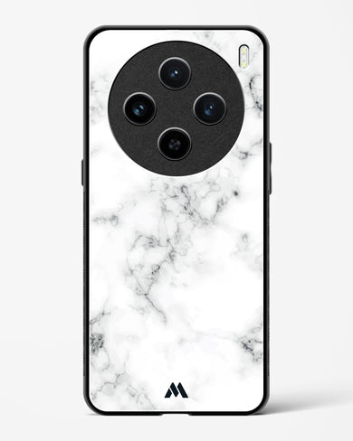 Bleached Bone Marble Glass Case Phone Cover (Vivo)