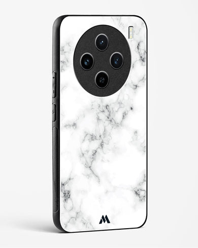 Bleached Bone Marble Glass Case Phone Cover (Vivo)
