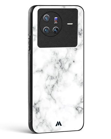 Bleached Bone Marble Glass Case Phone Cover (Vivo)