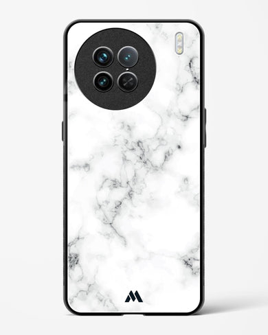 Bleached Bone Marble Glass Case Phone Cover-(Vivo)