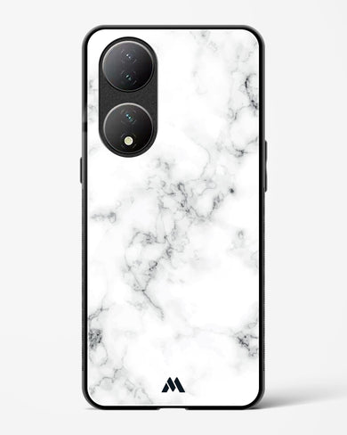 Bleached Bone Marble Glass Case Phone Cover (Vivo)