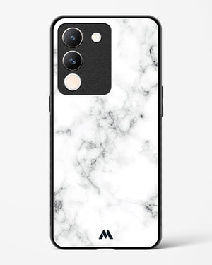 Bleached Bone Marble Glass Case Phone Cover (Vivo)