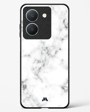 Bleached Bone Marble Glass Case Phone Cover-(Vivo)