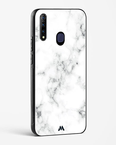 Bleached Bone Marble Glass Case Phone Cover (Vivo)