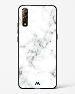 Bleached Bone Marble Glass Case Phone Cover-(Vivo)