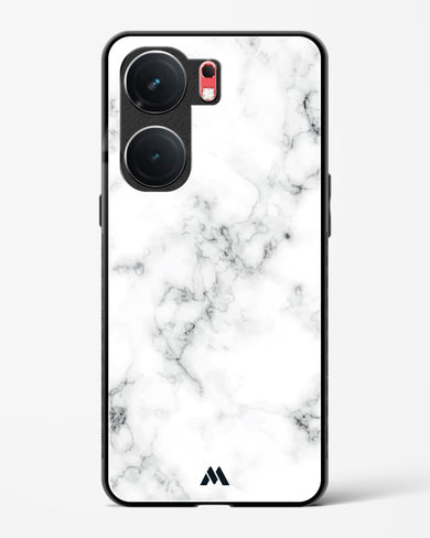 Bleached Bone Marble Glass Case Phone Cover (Vivo)
