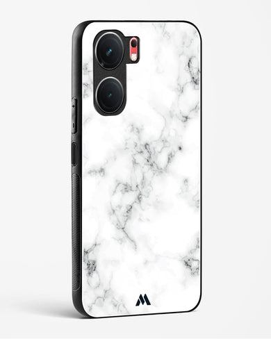 Bleached Bone Marble Glass Case Phone Cover (Vivo)
