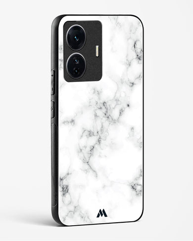 Bleached Bone Marble Glass Case Phone Cover (Vivo)