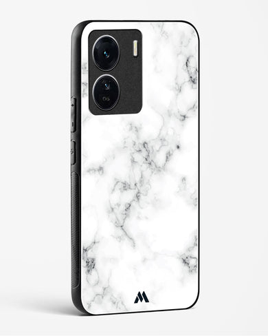 Bleached Bone Marble Glass Case Phone Cover-(Vivo)