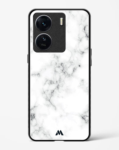 Bleached Bone Marble Glass Case Phone Cover-(Vivo)