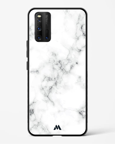 Bleached Bone Marble Glass Case Phone Cover (Vivo)