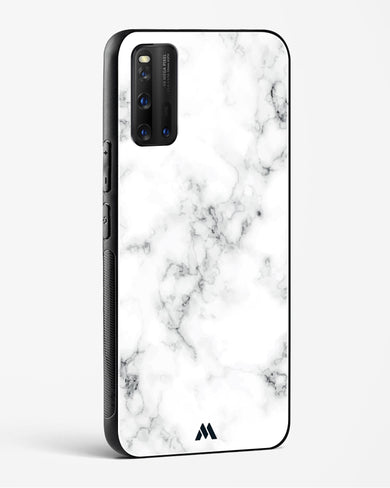 Bleached Bone Marble Glass Case Phone Cover (Vivo)