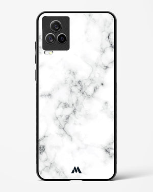 Bleached Bone Marble Glass Case Phone Cover-(Vivo)