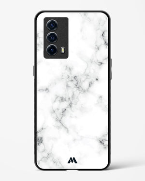 Bleached Bone Marble Glass Case Phone Cover-(Vivo)