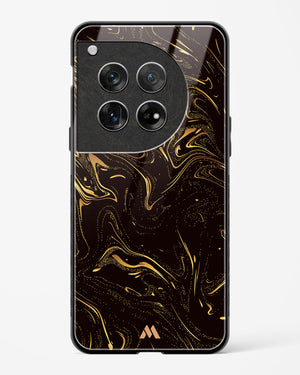 Black Gold Marble Glass Case Phone Cover (OnePlus)