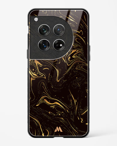 Black Gold Marble Glass Case Phone Cover (OnePlus)