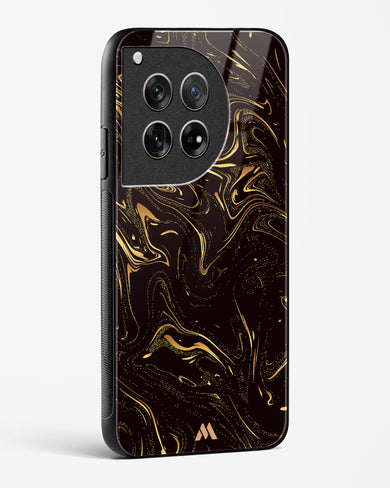 Black Gold Marble Glass Case Phone Cover (OnePlus)