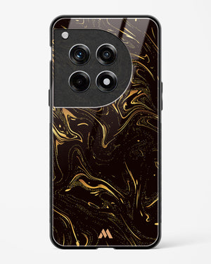 Black Gold Marble Glass Case Phone Cover (OnePlus)