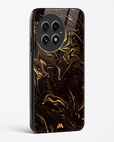 Black Gold Marble Glass Case Phone Cover (OnePlus)