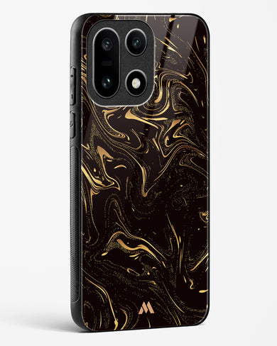 Black Gold Marble Glass Case Phone Cover (OnePlus)