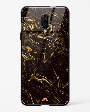 Black Gold Marble Glass Case Phone Cover (OnePlus)