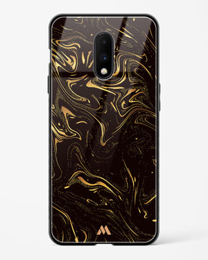 Black Gold Marble Glass Case Phone Cover (OnePlus)