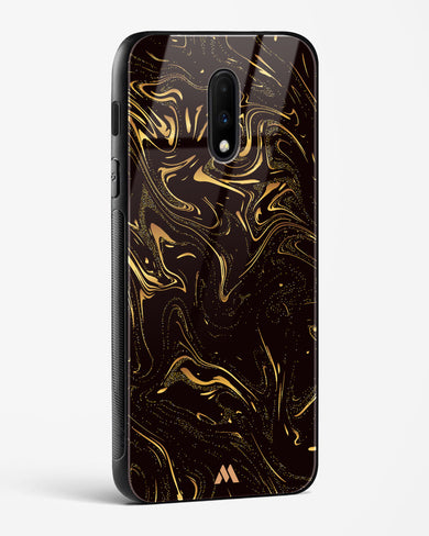 Black Gold Marble Glass Case Phone Cover (OnePlus)