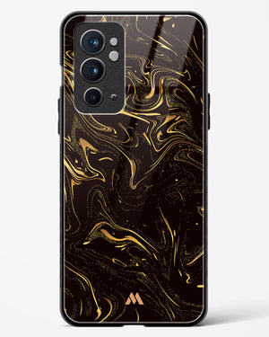 Black Gold Marble Glass Case Phone Cover (OnePlus)