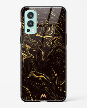 Black Gold Marble Glass Case Phone Cover (OnePlus)