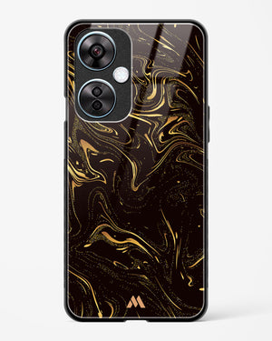 Black Gold Marble Glass Case Phone Cover (OnePlus)