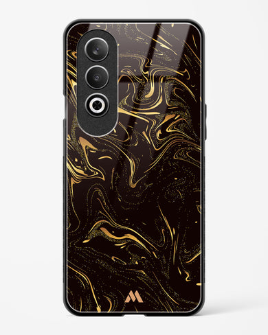 Black Gold Marble Glass Case Phone Cover (OnePlus)