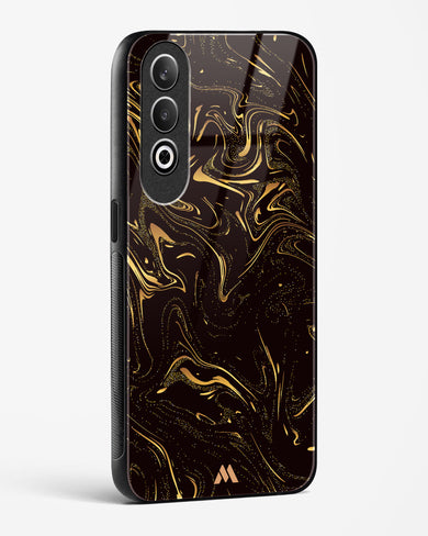 Black Gold Marble Glass Case Phone Cover (OnePlus)