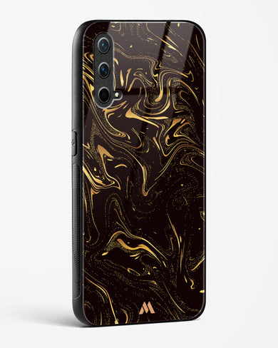 Black Gold Marble Glass Case Phone Cover (OnePlus)