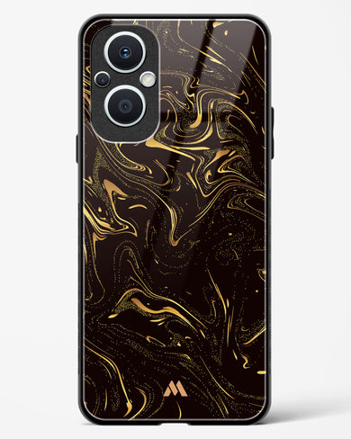 Black Gold Marble Glass Case Phone Cover (OnePlus)