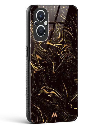 Black Gold Marble Glass Case Phone Cover (OnePlus)